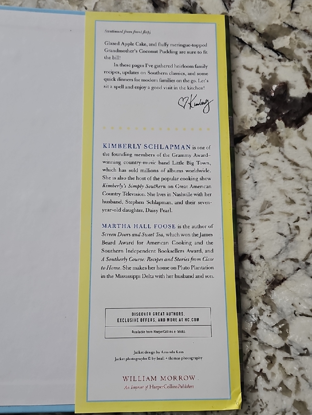 Autographed "Oh Gussie!" Recipe Book by Kimberly Schlapman - Picture 10 of 11